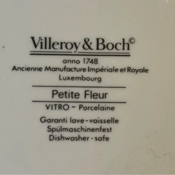 Villeroy and Boch Salad/Dessert Plate - Picture 2 of 2